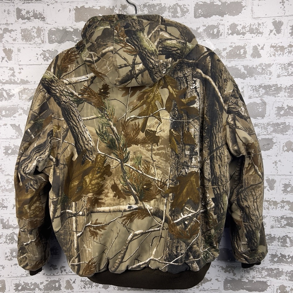 Browning Realtree Camo AP HD Hunting Jacket Coat Fully Reversible Men's L - Picture 2 of 14